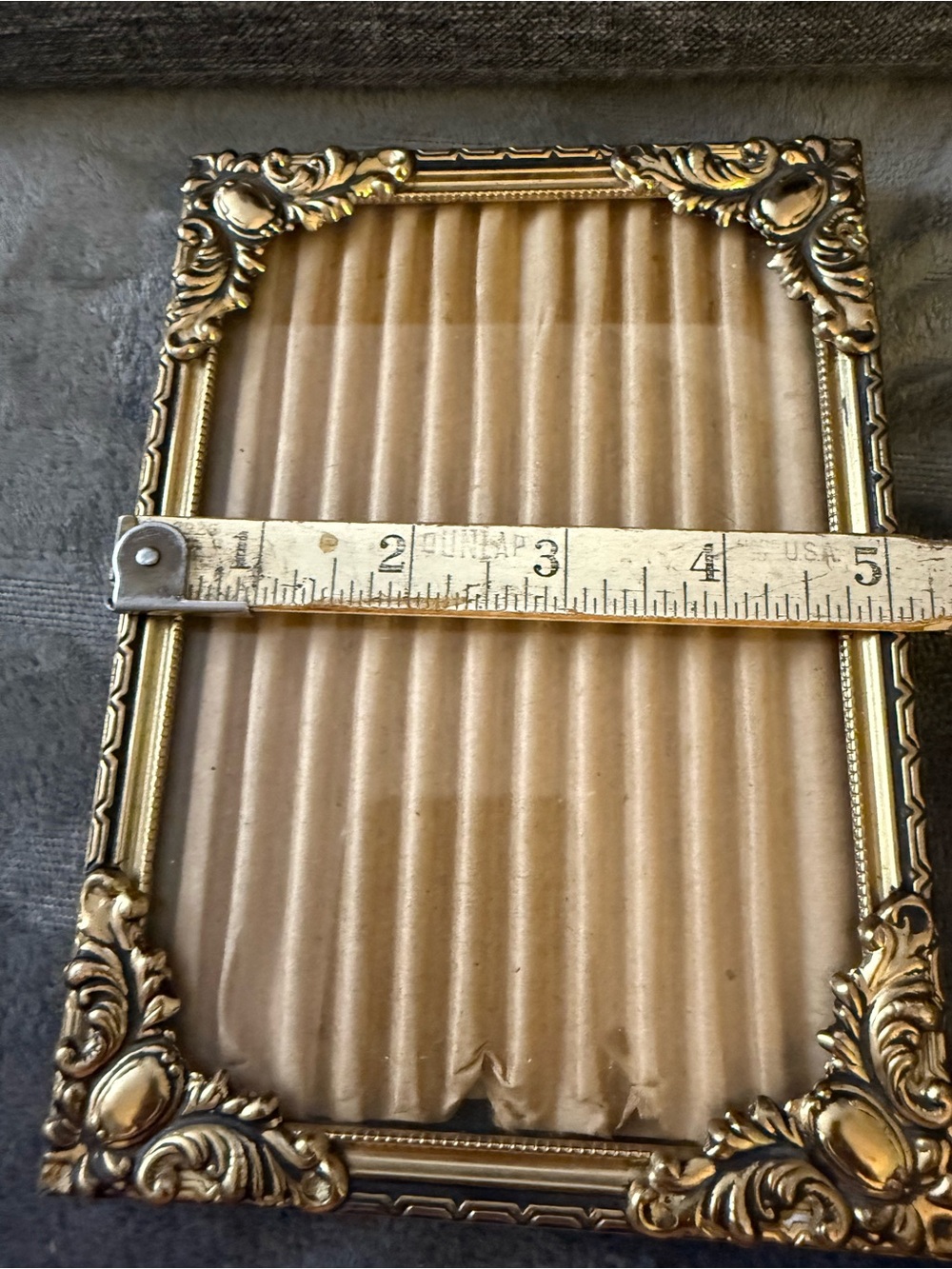 Vintage Gold Baroque Ornate Design scroll corners Photo Frame OSP - Picture 3 of 6